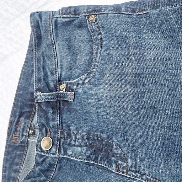 KUT from the Cloth Jeans Boot Cut Straight Leg Tapered Ankle Designer Size 10 - Picture 4 of 16